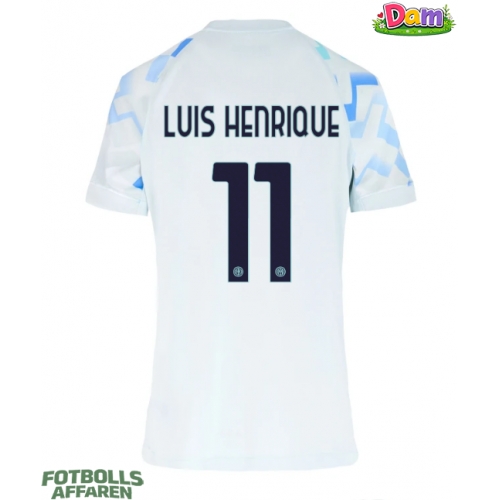 Inter Milan Luis Henrique #11 Bortatröja Kvinnor 2025-26 Kortärmad